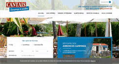 Desktop Screenshot of campings-a-vendre.com